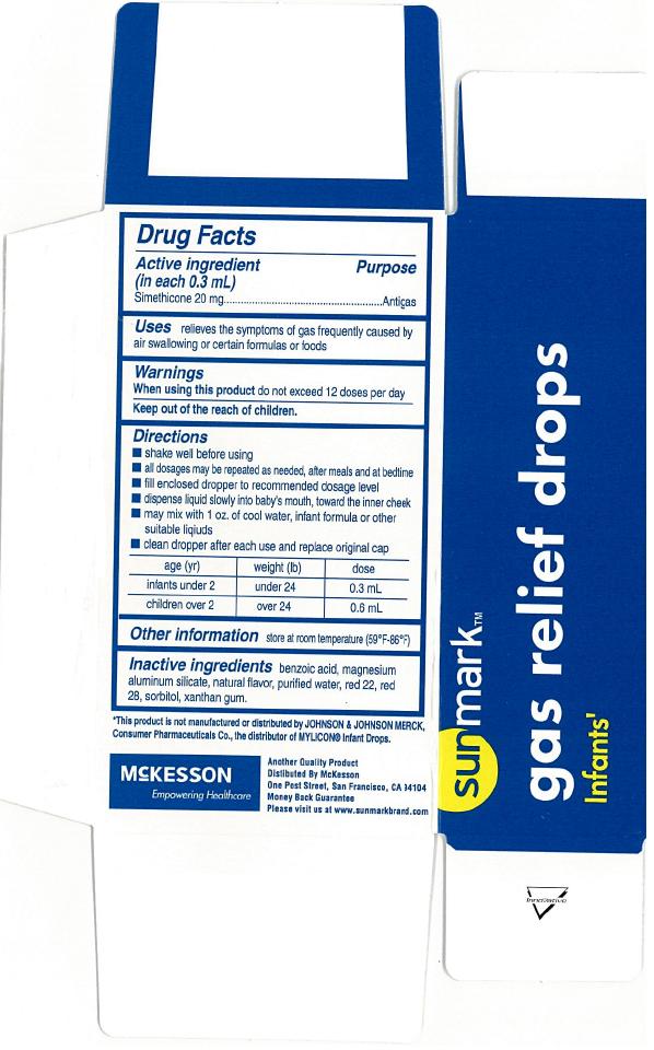 Sunmark infants gas relief drops (emulsion) McKesson