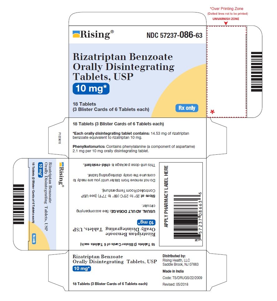 rizatriptan benzoate orally disintegrating tablets 10mg