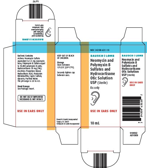 Neomycin,Polymyxin B Sulfates and Hydrocortisone - FDA prescribing