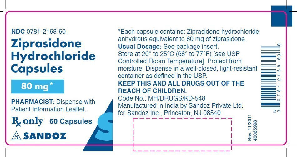 Ziprasidone Hydrochloride - Fda Prescribing Information, Side Effects 