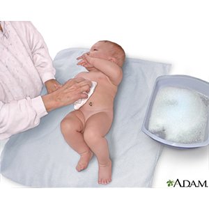 best way to sponge bathe a newborn