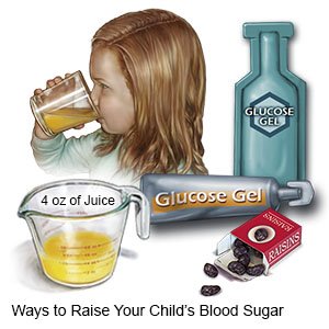 Ways to Raise Your Child's Blood Sugar