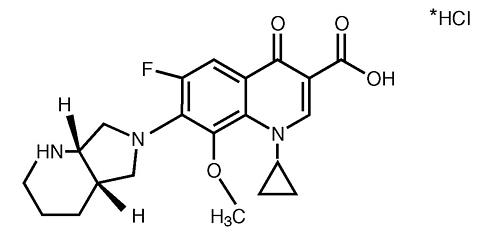 structure hydrochloride salt Information I.v. Drugs.com Avelox from