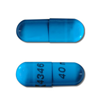 Fluoxetine hydrochloride 40 mg Logo 4346 40 mg