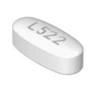 Pill L522 White Oval is Ibuprofen