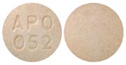 Enalapril maleate 20 mg APO 052