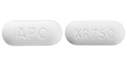 Metformin hydrochloride extended release 750 mg APO XR750