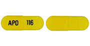 Terazosin hydrochloride 2 mg APO 116