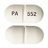 Pill PA 552 White Oval is Cimetidine