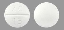 Paroxetine hydrochloride 10 mg ZC 15