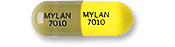 Loxapine succinate 10 mg MYLAN 7010 MYLAN 7010