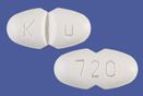Hydrochlorothiazide and moexipril hydrochloride 12.5 mg / 15 mg K U 720