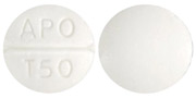 Trazodone hydrochloride 50 mg APO T50