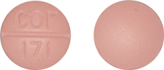 Pill cor 171 Pink Round is Citalopram Hydrobromide