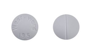 Chloroquine phosphate 250 mg West-ward 195