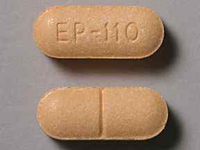 Pill EP-110 Orange Capsule/Oblong is Hyoscyamine Sulfate CR