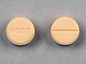 Pill N007 Orange Round is Propranolol Hydrochloride