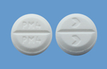 Pill PM4 PM4 > > White Round is Pramipexole Dihydrochloride