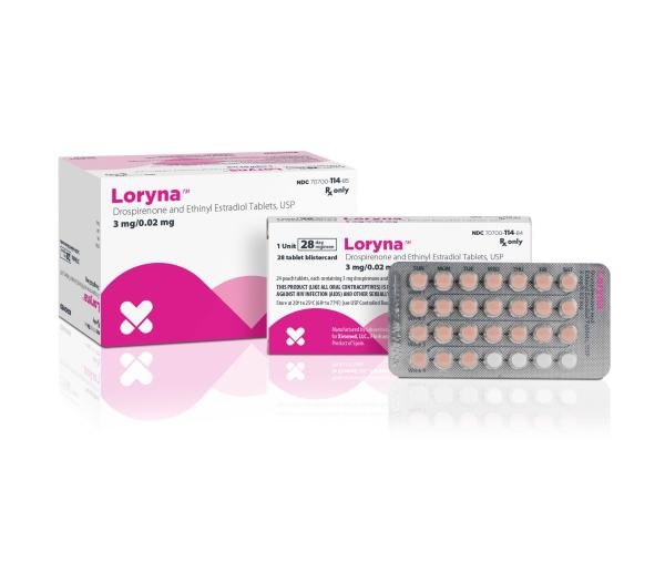 Loryna drospirenone 3 mg / ethinyl estradiol 0.02 mg SZ U2