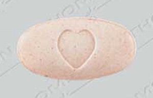Avalide 12.5 mg / 150 mg 2875 Logo (Heart)