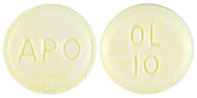 Olanzapine (orally disintegrating) 10 mg APO OL 10