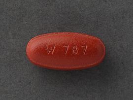Carbidopa, entacapone and levodopa 50 mg / 200 mg / 200 mg W 787
