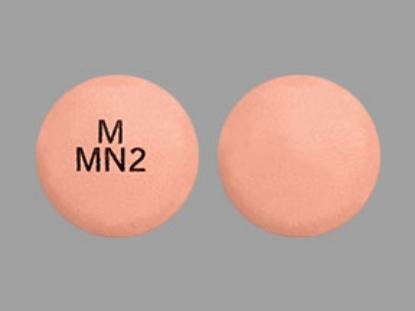 Pill M MN2 Pink Round is Metformin Hydrochloride Extended Release