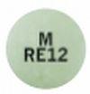Ropinirole hydrochloride extended-release 12 mg M RE12