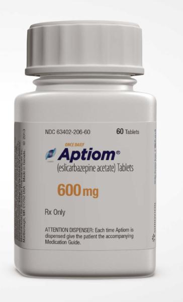 Aptiom 600 mg ESL 600