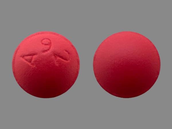 Pill A92 Red Round is Acetaminophen