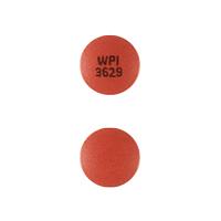 Hydromorphone hydrochloride extended-release 8 mg WPI 3629