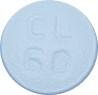 Pill CL60 White Round is Tolterodine Tartrate