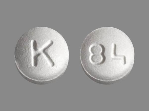 Pill K 84 White Round is Eszopiclone