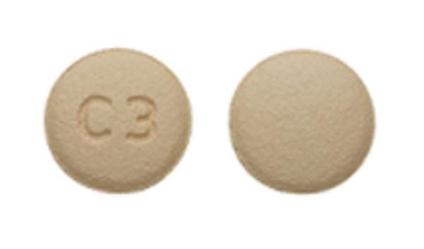 Amlodipine besylate and olmesartan medoxomil 10 mg / 20 mg C3