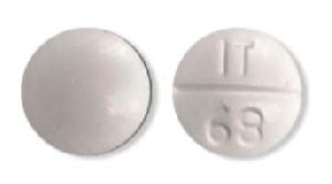 Pill IT 68 White Round is Cyproheptadine Hydrochloride