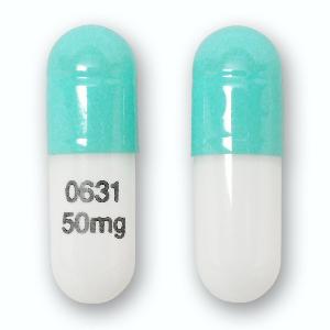 Clomipramine hydrochloride 50 mg 0631 50mg