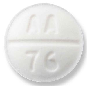 Nadolol 20 mg AA 76