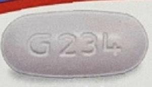 Guaifenesin extended release 1200 mg G234