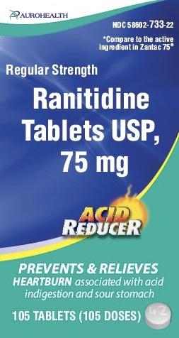 Ranitidine hydrochloride 75 mg K 42
