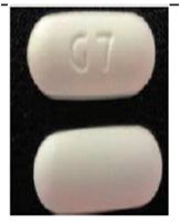Pill G7 White Capsule/Oblong is Metformin Hydrochloride Extended-Release