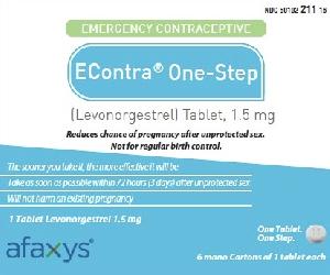 Econtra one-step levonorgestrel 1.5 mg S 11