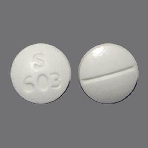 Pill S 603 White Round is Methadone Hydrochloride
