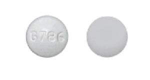 Pill G 786 White Round is Methylergonovine Maleate