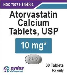 Atorvastatin calcium 10 mg 249