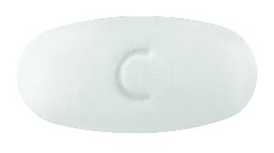 Pill C 32 White Oval is Erythromycin Delayed-Release