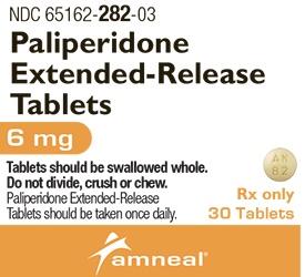 Paliperidone extended-release 6 mg AN 82