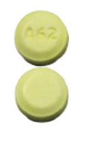 Pill A62 Yellow Round is Methylphenidate Hydrochloride