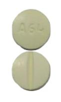 Pill A64 Yellow Round is Methylphenidate Hydrochloride