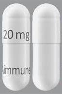 Pill 20 mg Aimmune White Capsule/Oblong is Palforzia
