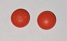 Pill 566 Orange Round is Desipramine Hydrochloride